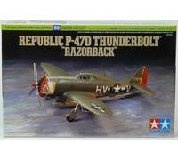 TAMIYA 1/72 AIRCRAFT WW2 US REPUBLIC P-47 THUNDERBOLT RAZORBACK