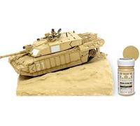 Tamiya - Floor Effect Paint Sand 87110 Model Tank Promo