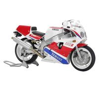 Tamiya 14058 1:12 Yamaha FZR750R (OW01) Faithful Replica Plastic Kit, Crafts, Model Kit, Assembly, Unpainted, Multi-Coloured