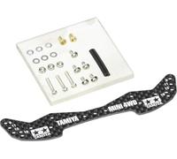 Tamiya 15498 Mini 4WD Gread Up Parts Series No.498 Carbon Front Wide Plate