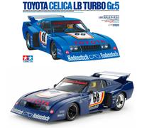 TAMIYA 20072 1:20 Toyota Celica LB Turbo Size 5 Model Building Kit Plastic Craft Hobby Gluing Plastic Kit Unpainted Blue
