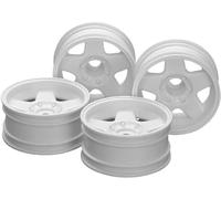 TAMIYA 22077 CW-01 26 mm Hornet Rims (2+2) One Piece - Rims, Tuning, RC Accessories, Accessories, White
