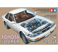 TAMIYA 24064 1:24 Toyota Soarer 3.0 GT Model Building Plastic Kit, Crafts, Hobby, Gluing, Plastic Kit, Unpainted, White