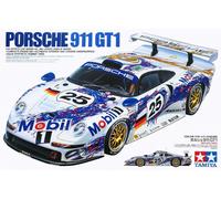 Tamiya 24186 1:24th scale 1996 Porsche 911 GT1 #25 Mobil 1