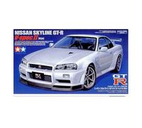 Tamiya 24258 Nissan Skyline GT-R R34 V-Spec II Car Model Kit 1/24 Colour White