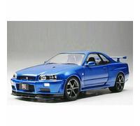 Tamiya Car Model Kit Nissan Skyline GT-R R34 V-Spec II 24258 1/24 White
