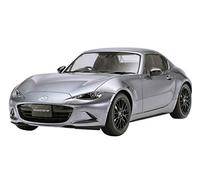 Tamiya 24353 Mazda Vehicle 1:24 MX-5 RF, Faithful Replica, Model Building, Plastic Kit, Crafts, Hobby, Gluing, Model Kit, Assembly, Unpainted, White