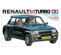 TAMIYA 24368 1:24 Renault 5 Turbo Model Building Kit, Plastic Kit, Hobby, Crafts, Gluing, Model Kit, Model, Plastic Model Making, Black