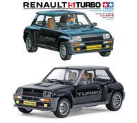 TAMIYA 24368 1:24 Renault 5 Turbo Model Building Kit, Plastic Kit, Hobby, Crafts, Gluing, Model Kit, Model, Plastic Model Making, Black