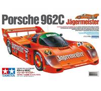 TAMIYA 24372 1:24 Porsche 962C Jägermeister Model Building Kit, Plastic Kit, Hobby, Crafts, Gluing, Model Kit, Model, Plastic Model Making