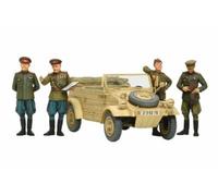 Tamiya 25153 WWII Russian Commanders & Staff Car Set (4 figures) 1/35 Scale Kit