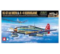 Tamiya 25203 KI-61 LD Hien Tony & 4x4 Kurogane Light Vehicle Set 1:48 Model Kit