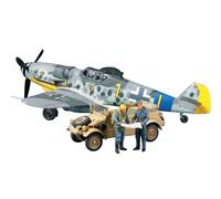 TAMIYA 25204 1:48 German BF109 G-6 & Bucket Trolley 82-Model, Plasti (US IMPORT)