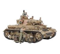 Tamiya 25208 - 1:35 German PzKpfw. IV Ausf.F with Motorcycle DAK - New