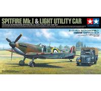 Tamiya 25211 - 1/48 Spitfire Mk.I & Lt. Vehicle 10PS - New