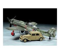 Tamiya 25213 FW190D-9 JV44 & Citroen Traction IICV Staff Car Set 1:48 Model Kit