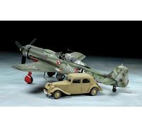 Tamiya 25213 FW190D-9 JV44 & Citroen Traction IICV Staff Car Set 1:48 Model Kit