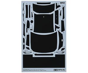 Tamiya 300012658 - Accessory Kit - 1:24 Carbon Decoration Subaru BRZ