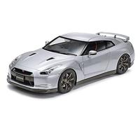 TAMIYA TAM24300 24300 Nissan Vehicle 300024300 GT-R Road Version Car Model Kit 1:24, Unvarnished, Mittel