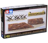 TAMIYA 300032508 WWII Diorama Set Walls and Sandbags 1:48