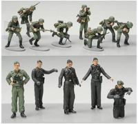 TAMIYA 300032512-1:48 WWII Figure Set German Infantry (15)