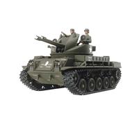 TAMIYA 300035161 Military 1:35 US Flak Tank M42 Duster, Faithful Replica, Model Building, Plastic Kit, Crafts, Hobby, Gluing, Plastic Kit, Assembly, Unpainted