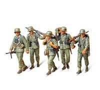Tamiya 300035184 1:35 WWII Figurine Set, Machine Gun Troop in Manoeuvre (5)