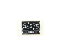 Tamiya Spatula Set WWII Zimmerit 300035187 – Photo-Etched, 1:35, Black
