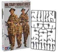 Tamiya 300035223 1:35 WWII British Infantry Patrol Group Pack, 5 Soldiers