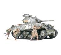 Tamiya 1/35 U.S. Medium Tank M4A3 Sherman w/75mm Gun & 3 figs. (35250)