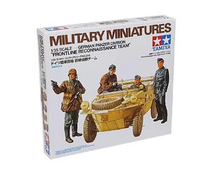 Tamiya 300035253 - 1:35 WWII Figurine Set, Swimmwagen Amphibious Car (4)