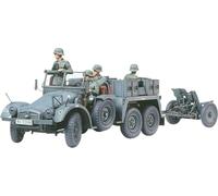 Tamiya 300035259 1:35 WWII German Krupp Protze with PAK (4), 37 mm