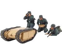 TAMIYA 300035357 Militär 1:35 Dt. Pioneer & Goliath Set (3+2)