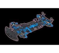 Tamiya 300042391 1:10 RC TRF421X Chassis Kit - New