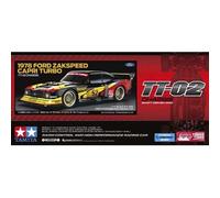 Tamiya 1978 Ford Zakspeed Capri 1/10 4WD On-Road RC Car TT-02 TAM47526