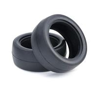 TAMIYA 300050454-1:10 Tyre Slick Construction Kit Type 2 Black