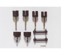 Tamiya 300051006 - TT-01/E/R Wheel Axles/Drive Unit Set (2) - New