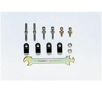 TAMIYA 300053662 Tie Rods (Tt-01), Black