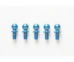 Tamiya 300053906 - DB-01 Aluminum Ball Head 5X5Mm (5) Blue Anodized - New