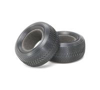 Tamiya 54185 Dual Block Tires/Tyres K (4WD/Front, 62/25) (DB01/DF03/TRF503)