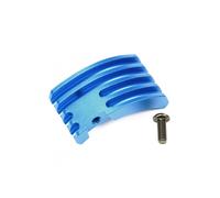 Tamiya 300054759 - M-07C Aluminum Motor Cooler Blue Anodized - New