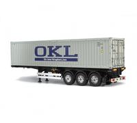 Tamiya 300056377 - 1:14 RC 40Ft Container 3A Trailer OKL - New