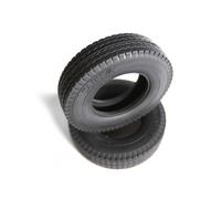 Tamiya 300056527 - 1:14 Truck Tires (2) Hard / 22mm - New