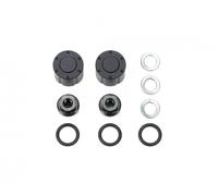 Tamiya 300056557 - 1:14 Wheel Hub Set REAR black (2) - New