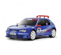 TAMIYA 58746 1:10 RC Peugeot 306 Maxi BT-01 Remote Control Car, Vehicle, Model Building, Assembly, Hobby, RC Kit, Unpainted