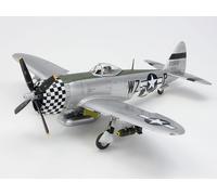 Tamiya 300061090-1:48 WWII US Republic P-47D Thunderbolt Razorback (US IMPORT)