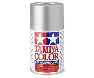 TAMIYA 300086041 86041 PS-41 Light Silver Polycarbonate 100ml Spray Paint for Plastic Model Making, Craft Accessories, Spray Paints for Model Making, Silver, 100 ml (Pack of 1)