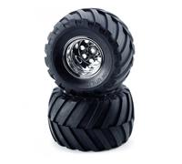 TAMIYA 309805618 Tyres with Rims/Front Left/Right