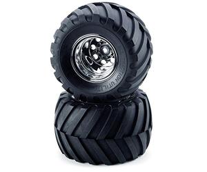 TAMIYA 309805618 Tyres with Rims/Front Left/Right