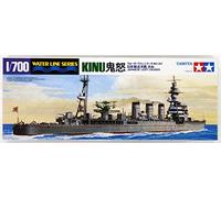 TAMIYA 31321 1:700 JPN Lt. Kreuzer Kinu WL - Model Building, Plastic Kit, Crafts, Hobby, Gluing, Plastic Kit, Multi-Colour, Ship Model